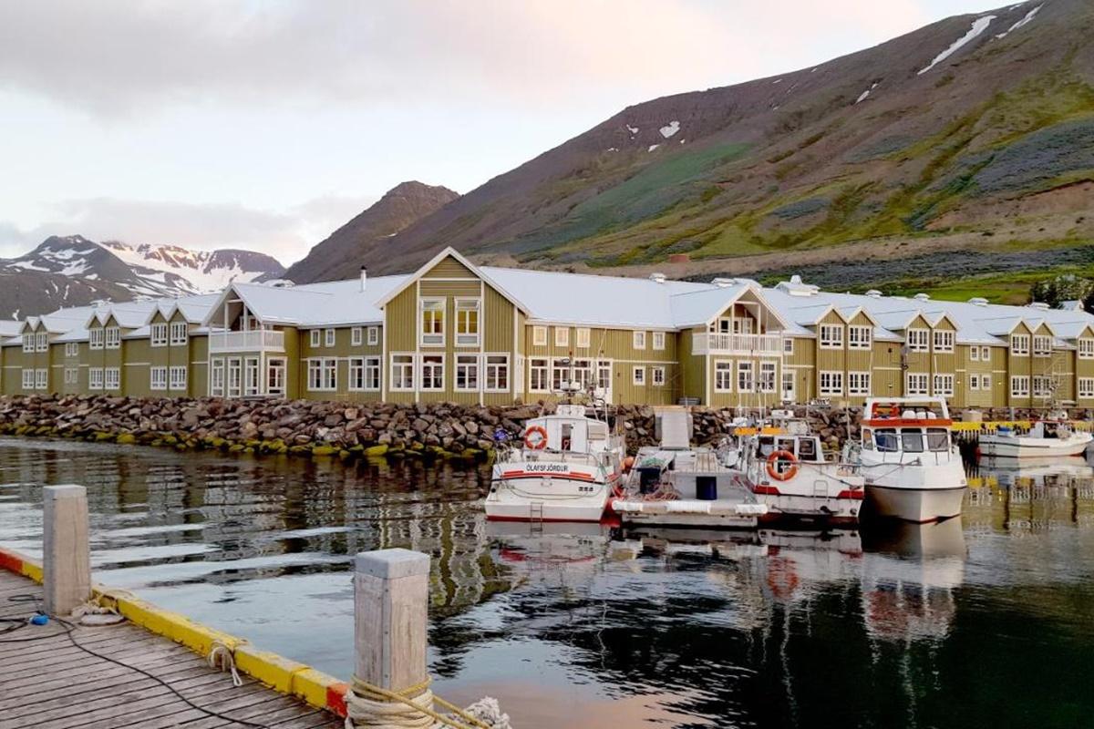 Siglo Hotel Siglufjordur Esterno foto